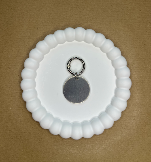 The round tag (silver)