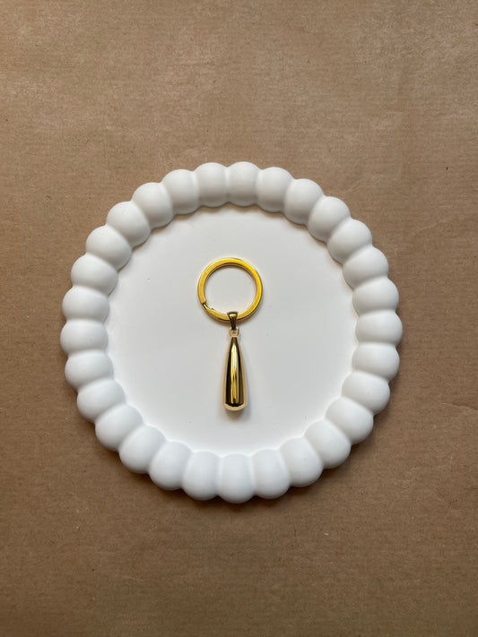 The teardrop pendant (gold)