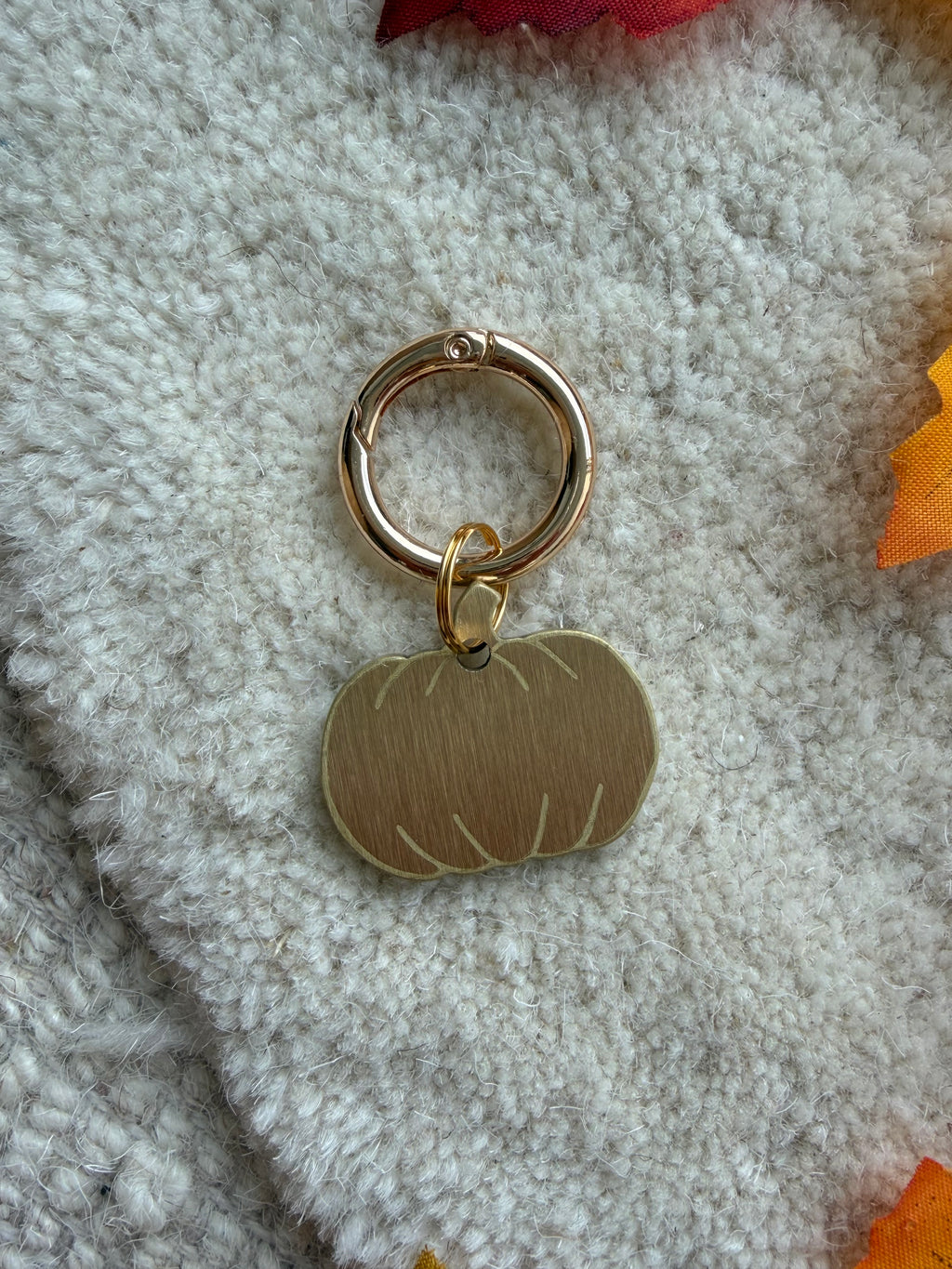 The pumpkin tag