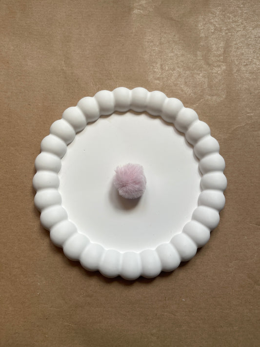 Light pink pompom
