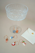 Christmas collection: wineglass markers