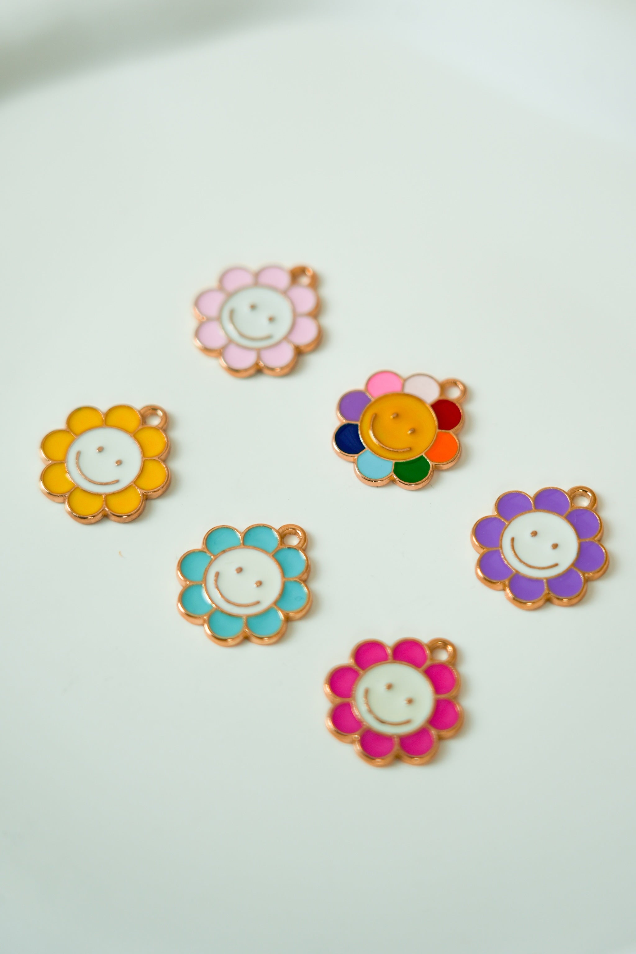 Pastel smiley rainbow
