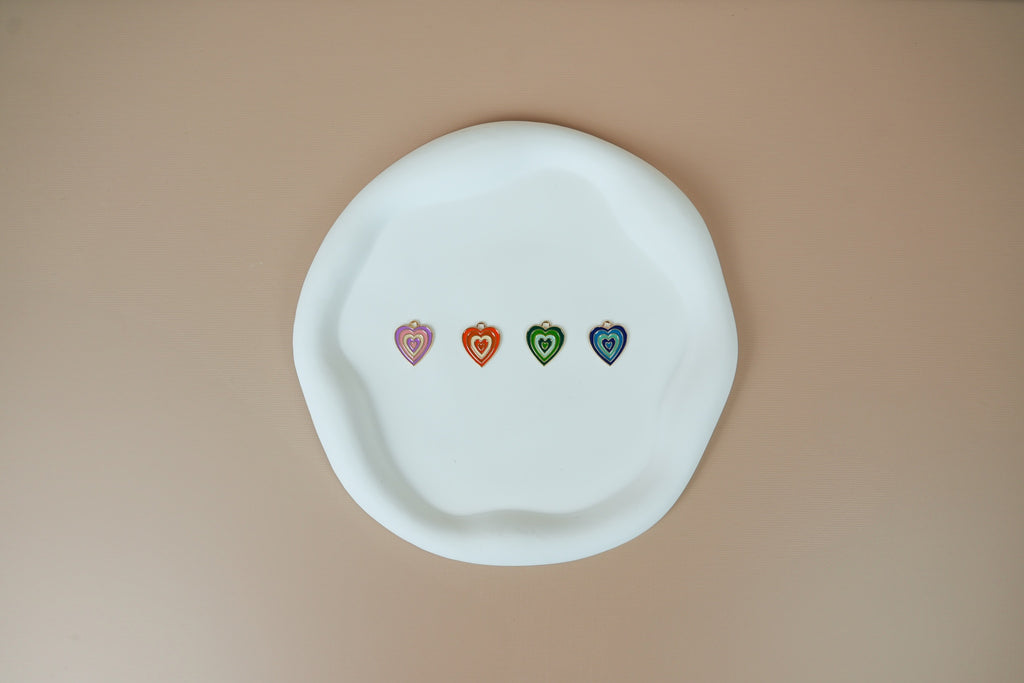 Retro hearts