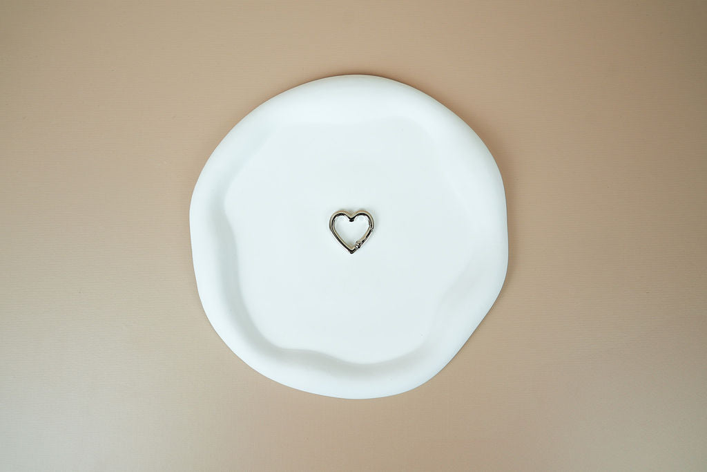 The heart ring (silver)