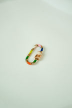 The carabiner ring with lock system (multicolour)
