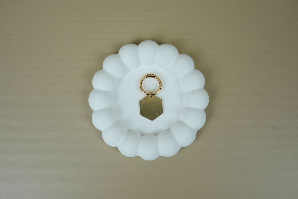 The small hexagon tag
