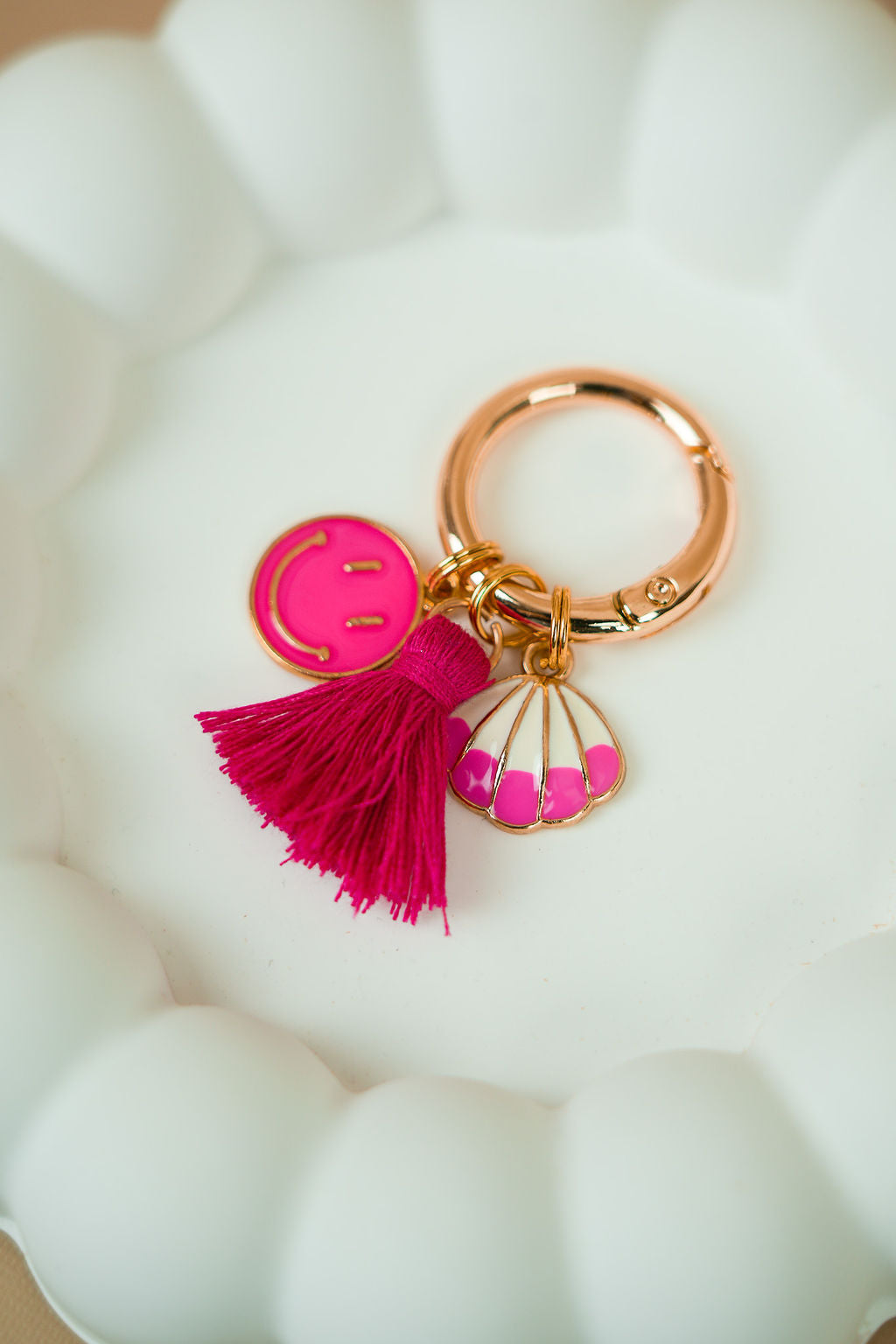 Dog keychain