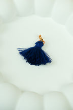 Navy blue tassel (gold)