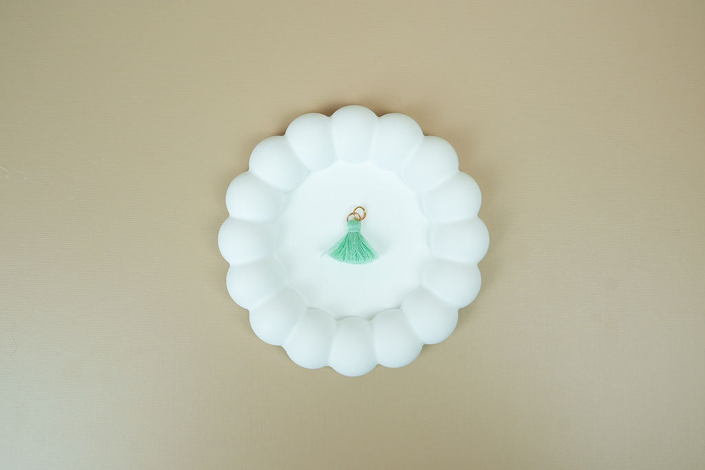 Turquoise tassel (gold)