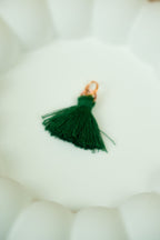 Dark green tassel (gold)