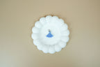 Cool blue tassel (silver)
