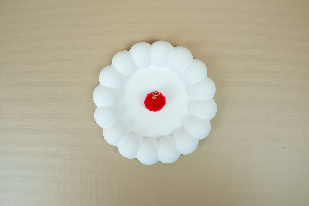 Red pompom