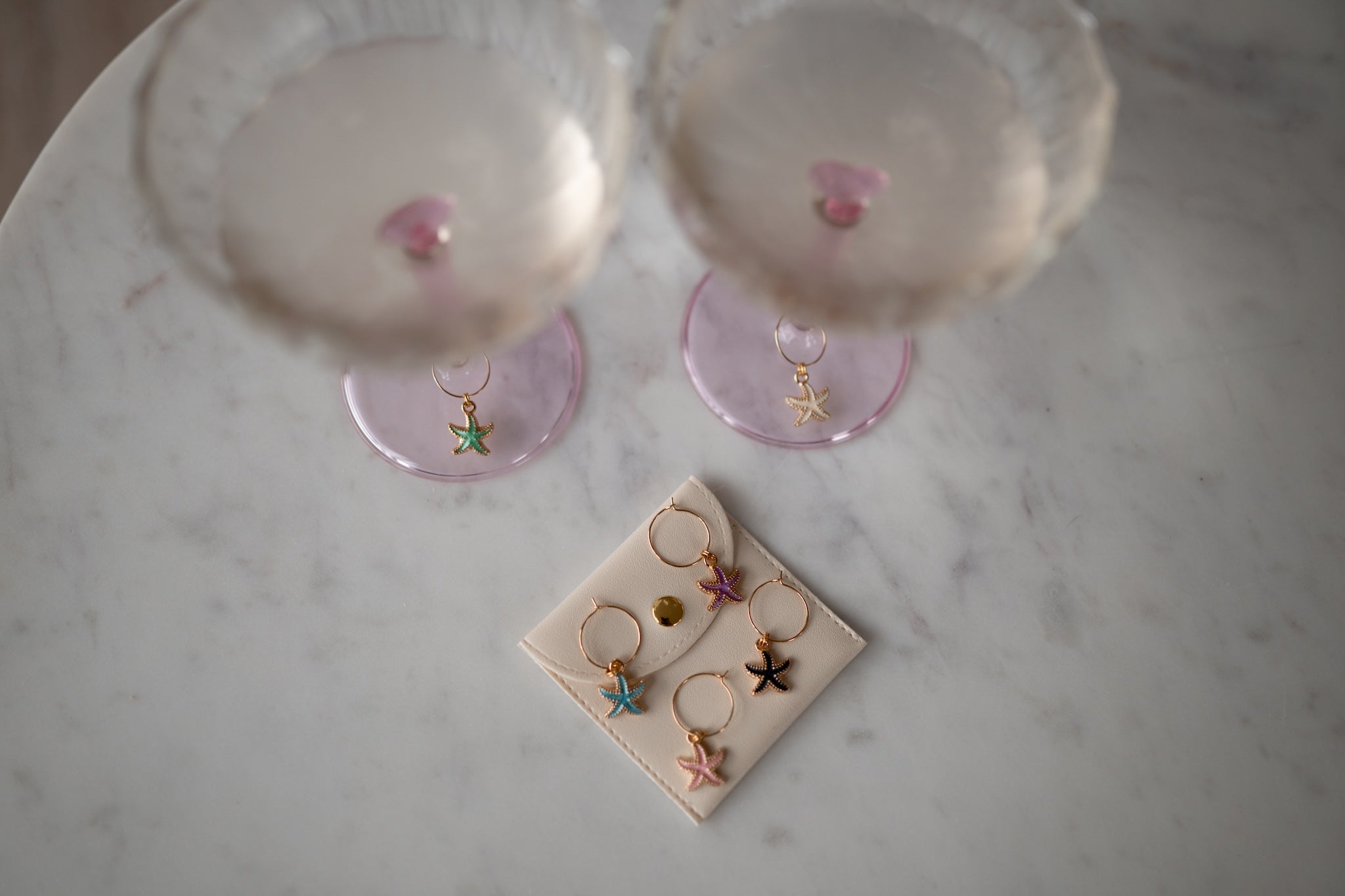 Wineglass markers