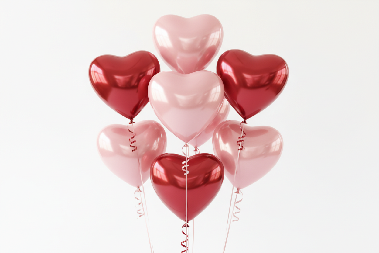 balloon shaped hearts 